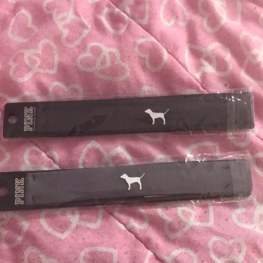 VS Pink Mesh Headbands